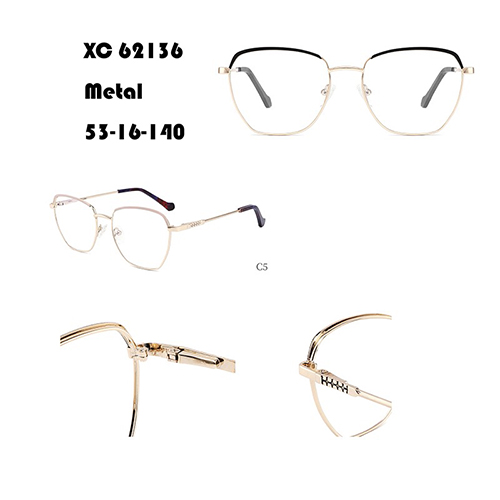 Ultralight Polygonal Metal Optical Frame W34862136