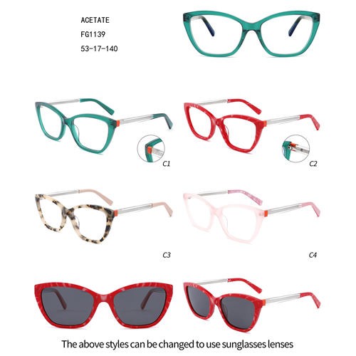 Women Colorful Lunettes Acetate Fashion Good Price W3551139