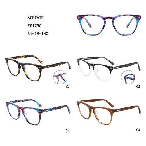 Women Luxury Acetate Gafas Oversize Colorful W3551250