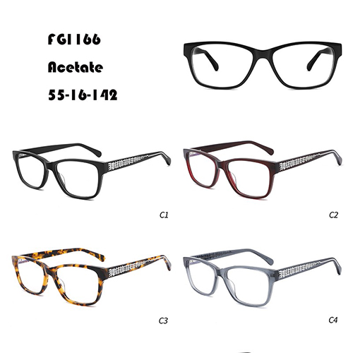 Wood Grain Acetate Optical Frame W3551166