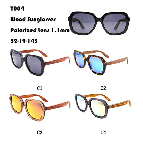 Wood Sunglasses Supplier W365004